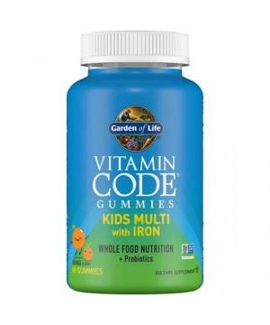 Vitamin Code Kids Multi Plus Iron - 90 Gummies